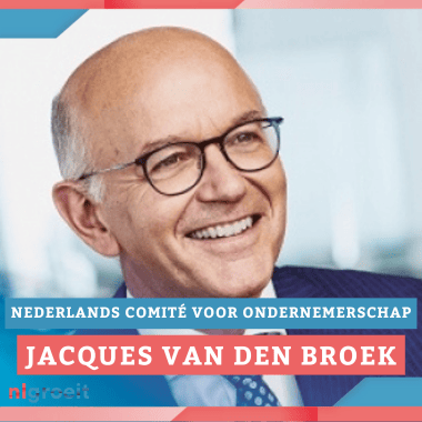 Jacques van den Broek - jaarevent 2023 - nlgroeit
